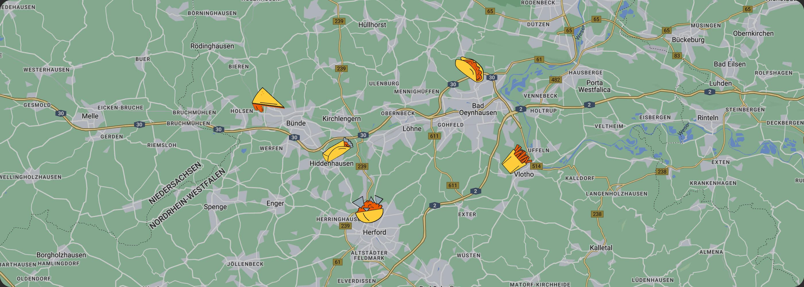 Standorte Chacos Tacos